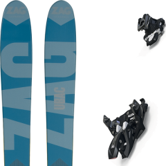 comparer et trouver le meilleur prix du ski Zag Ubac 95 lady 19 + alpinist 12 black/ium sur Sportadvice