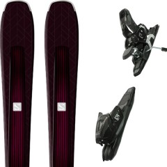 comparer et trouver le meilleur prix du ski Salomon Aira 76 st + e l10 gw black/silver l80 sur Sportadvice