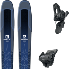 comparer et trouver le meilleur prix du ski Salomon Qst lux 92 18 + tyrolia attack 11 gw w/o brake l solid black sur Sportadvice