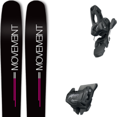 comparer et trouver le meilleur prix du ski Movement Go 100 women 19 + tyrolia attack 11 gw w/o brake l solid black sur Sportadvice