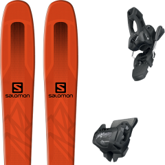 comparer et trouver le meilleur prix du ski Salomon Qst 85 orange/black 19 + tyrolia attack 11 gw w/o brake l solid black sur Sportadvice
