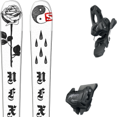comparer et trouver le meilleur prix du ski Salomon Nfx white/black 19 + tyrolia attack 11 gw w/o brake l solid black sur Sportadvice