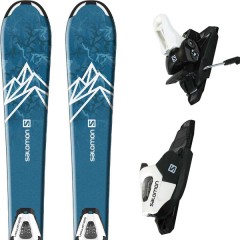 comparer et trouver le meilleur prix du ski Salomon Qst max s + e l c5 gw black/white j75 sur Sportadvice