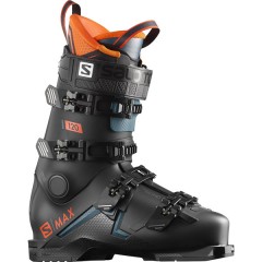 comparer et trouver le meilleur prix du chaussure de ski Salomon S/max 120 black/orange 20 sur Sportadvice