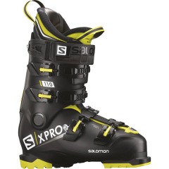 comparer et trouver le meilleur prix du chaussure de ski Salomon X pro 110 bk/acid gree/wh 19 sur Sportadvice