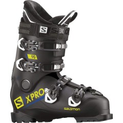comparer et trouver le meilleur prix du chaussure de ski Salomon X pro 90 bk/acid gree/raceb 19 sur Sportadvice