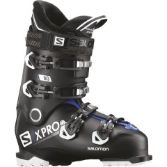 comparer et trouver le meilleur prix du chaussure de ski Salomon X pro 80 black/raceblue/wh 19 sur Sportadvice