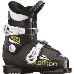 comparer et trouver le meilleur prix du ski Salomon Team t2 black/acid green/wh 20 sur Sportadvice