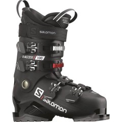 comparer et trouver le meilleur prix du chaussure de ski Salomon X access 100 black/beluga/r 20 sur Sportadvice