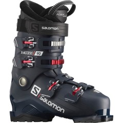 comparer et trouver le meilleur prix du chaussure de ski Salomon X access 90 petrol blue/red 20 sur Sportadvice