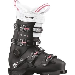 comparer et trouver le meilleur prix du chaussure de ski Salomon S/max 70 w black/white/pink 20 sur Sportadvice
