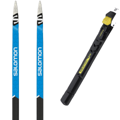 comparer et trouver le meilleur prix du ski nordique Salomon S/race skin soft 18 + sns profil equipe classic 19 sur Sportadvice