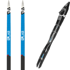 comparer et trouver le meilleur prix du ski nordique Salomon S/lab classic soft 18 + prolink carbon cl 17 sur Sportadvice