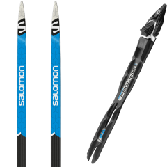 comparer et trouver le meilleur prix du ski nordique Salomon S/race skin soft 18 + prolink carbon cl 17 sur Sportadvice