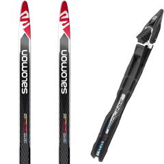 comparer et trouver le meilleur prix du ski Salomon Team racing grip 19 + prolink race jr cl 20 sur Sportadvice
