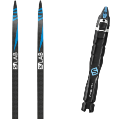 comparer et trouver le meilleur prix du ski nordique Salomon S/lab carbon sk 19 + prolink race skate 20 sur Sportadvice