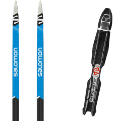 comparer et trouver le meilleur prix du ski nordique Salomon S/race skin soft 18 + prolink access cl 20 sur Sportadvice