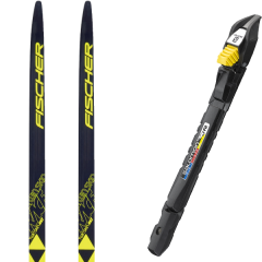 comparer et trouver le meilleur prix du ski nordique Fischer Twin skin race ifp 19 + sns access junior 19 sur Sportadvice