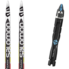 comparer et trouver le meilleur prix du ski nordique Salomon S-lab classic warm medium 16 + prolink race classic 20 sur Sportadvice