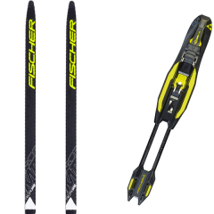 comparer et trouver le meilleur prix du ski Fischer Rcr skate medium/stiff 19 + race skate ifp black yellow 20 sur Sportadvice