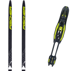 comparer et trouver le meilleur prix du ski nordique Fischer Rcr skate medium/stiff 19 + race pro skate rl ifp black yellow 19 sur Sportadvice