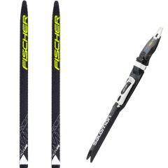 comparer et trouver le meilleur prix du ski nordique Fischer Rcr skate medium/stiff 19 + sns pilot carbon rs 19 sur Sportadvice