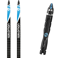 comparer et trouver le meilleur prix du ski nordique Salomon S/max carbon skate 20 + prolink race skate 20 sur Sportadvice