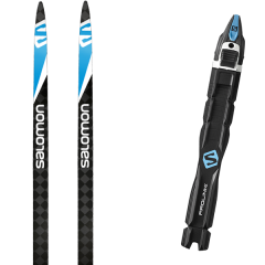 comparer et trouver le meilleur prix du ski nordique Salomon S/max carbon skate x-stiff 20 + prolink race skate 20 sur Sportadvice