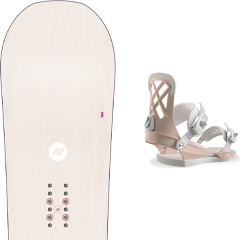 comparer et trouver le meilleur prix du snowboard K2 Out flat/ rocker 19 + milan w pink 19 sur Sportadvice
