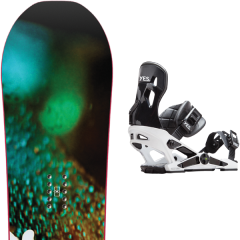 comparer et trouver le meilleur prix du snowboard Yes Libre 19 + now x white 19 sur Sportadvice