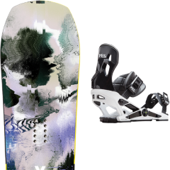 comparer et trouver le meilleur prix du snowboard Yes Ghost 19 + now x white 19 sur Sportadvice