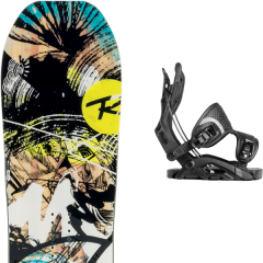 comparer et trouver le meilleur prix du ski Rossignol Krypto 19 + fuse black 19 sur Sportadvice