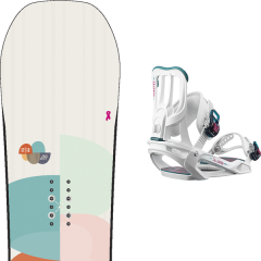 comparer et trouver le meilleur prix du snowboard K2 Lime lite w 18 + spell white 19 sur Sportadvice
