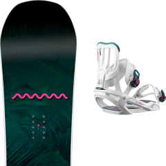 comparer et trouver le meilleur prix du ski Salomon Oh yeah 18 + spell white 19 sur Sportadvice