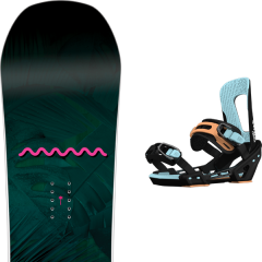 comparer et trouver le meilleur prix du snowboard Salomon Oh yeah 18 + switchback forever 19 sur Sportadvice