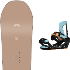 comparer et trouver le meilleur prix du snowboard Arbor Ethos w 19 + switchback forever 19 sur Sportadvice