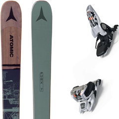 comparer et trouver le meilleur prix du ski Atomic Punx seven green/brown + griffon 13 id white sur Sportadvice