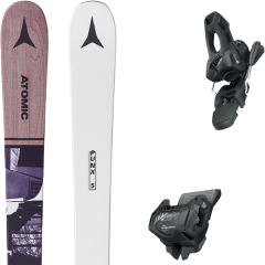 comparer et trouver le meilleur prix du ski Atomic Punx five grey/brown + tyrolia attack 11 gw w/o brake l solid black sur Sportadvice