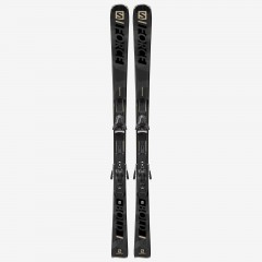 comparer et trouver le meilleur prix du ski Salomon E s/force bold + z12 gw f9 grey/black sur Sportadvice