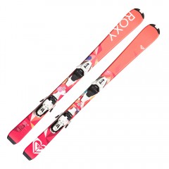 comparer et trouver le meilleur prix du ski Roxy All-mountain kaya girl + easytrack c5 sur Sportadvice