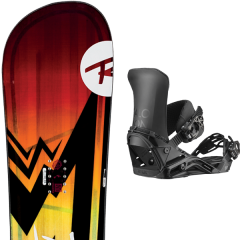 comparer et trouver le meilleur prix du snowboard Rossignol Trickstick af wide 20 + district black 20 sur Sportadvice