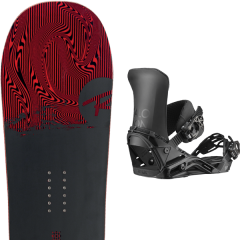 comparer et trouver le meilleur prix du snowboard Rossignol Jibsaw 20 + district black 20 sur Sportadvice