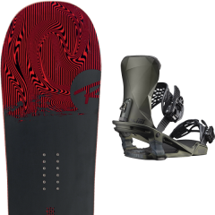 comparer et trouver le meilleur prix du snowboard Rossignol Jibsaw wide 20 + alibi pro dark olive 20 sur Sportadvice