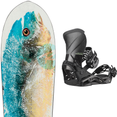 comparer et trouver le meilleur prix du snowboard Rossignol Xv sushi lf wide 20 + quantum carbon 20 sur Sportadvice