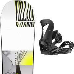 comparer et trouver le meilleur prix du snowboard Salomon The villain 20 + hologram black 20 sur Sportadvice