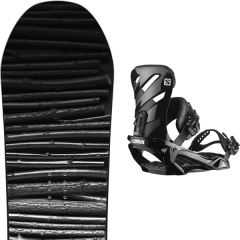 comparer et trouver le meilleur prix du snowboard Salomon Craft 19 + rhythm black sur Sportadvice