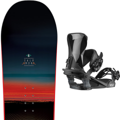 comparer et trouver le meilleur prix du snowboard Salomon Pulse 19 + alibi black 20 sur Sportadvice