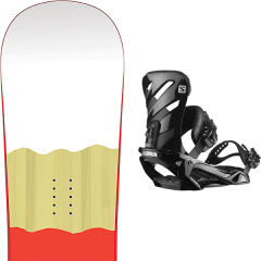 comparer et trouver le meilleur prix du snowboard Salomon 6 piece 19 + rhythm black 20 sur Sportadvice