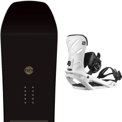 comparer et trouver le meilleur prix du snowboard Salomon Huck knife 20 + rhythm white 20 sur Sportadvice