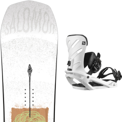 comparer et trouver le meilleur prix du ski Salomon Assassin 20 + rhythm white 20 sur Sportadvice